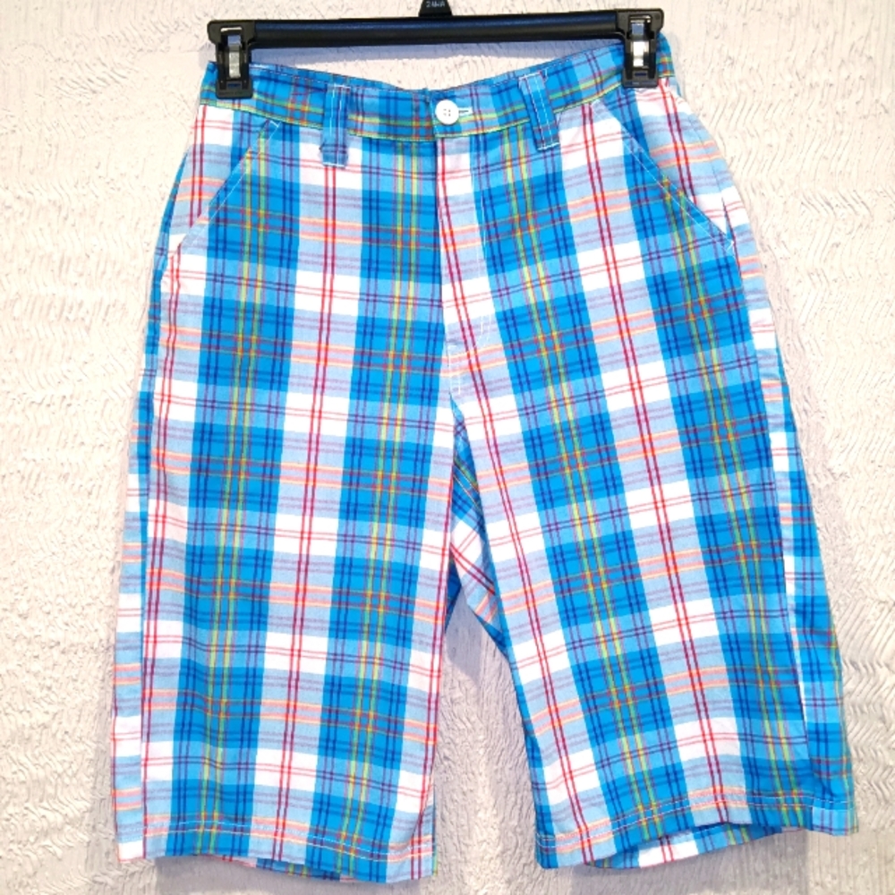 South Pole Men's Plaid Shorts Size 29